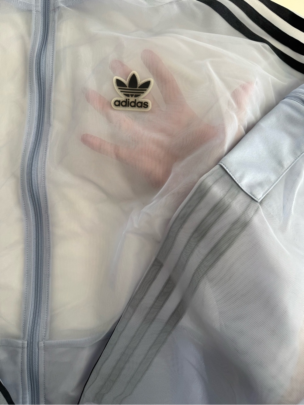 RARE NWOT Adidas originals mesh track jacket sz M - Picture 9 of 16